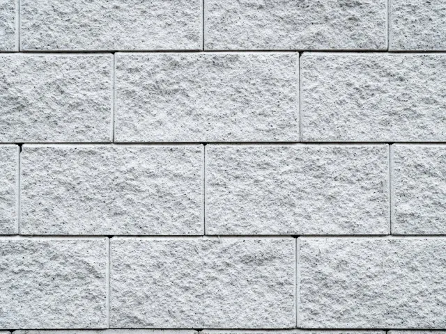 Textured gray concrete block wall